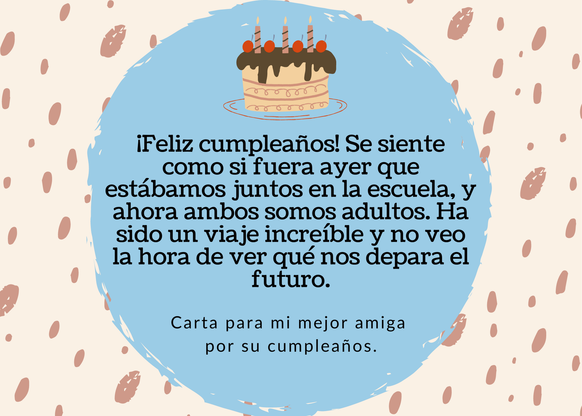 Carta Para Mi Mejor Amiga Por Su Cumpleaños Puras Letras 5620