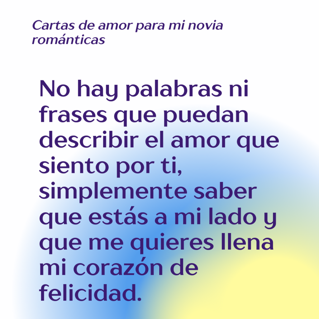 Cartas de amor para mi novia románticas. Puras Letras